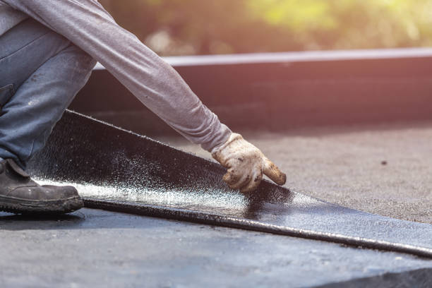 Professional Crawl Space Encapsulation technician working in Minotola, NJ